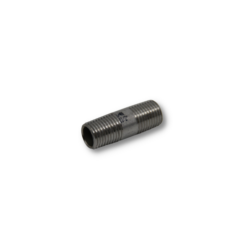 1/4" SHORT NIPPLE 316 SS 1.5" LONG